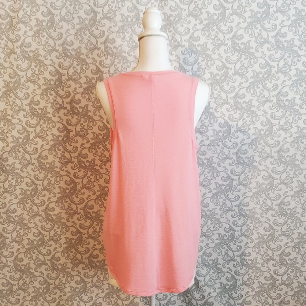 Pink Knit GAP Tank Top - Picture 2 of 2
